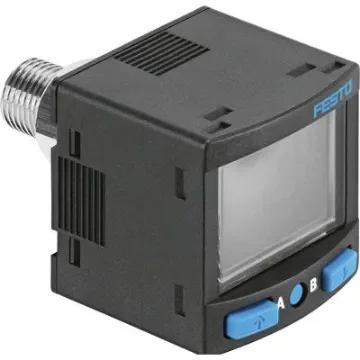 Festo Pressure Sensor, 30V dc, IP40 10bar - SPAN-P10R-R18M-PNLK-PNVBA-L1 product image