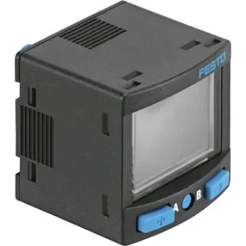 Festo Pressure Sensor, 30V dc, IP40 1bar - SPAN-B2R-Q4-PN-PN-L1 product image