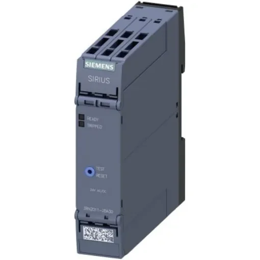 Siemens Thermistor motor protection relay Monitoring Relay, DPDT, DIN Rail - 3RN2011-2BA30 product image