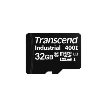 Transcend 32 GB Industrial MicroSDHC, MicroSDXC Micro SD Card, UHS-I - TS32GUSD400I product image