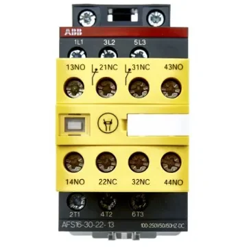 ABB Jokab AFS12-30-22-13 AFS Contactor, 100 to 250 V ac/dc Coil, 3-Pole, 28 A, 3NO, 600 V ac - 1SBL157082R1322  AFS12-30-22-13 product image