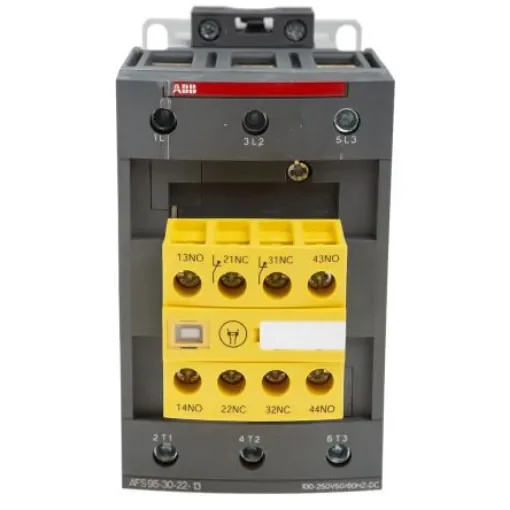 ABB Jokab AFS96-30-22-13 AFS Contactor, 100 to 250 V ac/dc Coil, 3-Pole, 130 A, 3NO, 600 V ac - 1SBL407082R1322  AFS96-30-22-13 product image