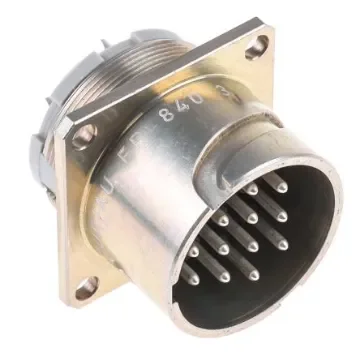 Souriau Sunbank by Eaton Circular Connector, 12 Contacts, Panel Mount, Socket, Male, IP65, 840 Series - 84031132 product image