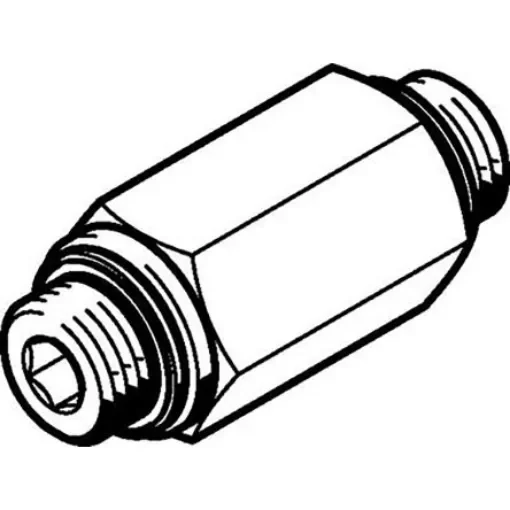 Festo H Series Pneumatic Drain, 11689 - H-1/4-B product image