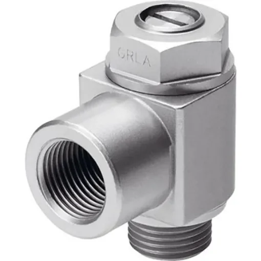 Festo GRLA Series Threaded Exhaust Valve, G 1/2 Female Inlet Port x G 1/2 Male Outlet Port, 151179 - GRLA-1/2-B product image