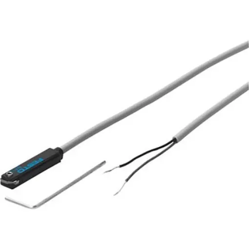 Festo Proximity Sensor Pneumatic Position Detector, IP67, 0 to 30V ac/dc, NO Operation, SME-8, 161756 - SME-8-K-24-S6 product image