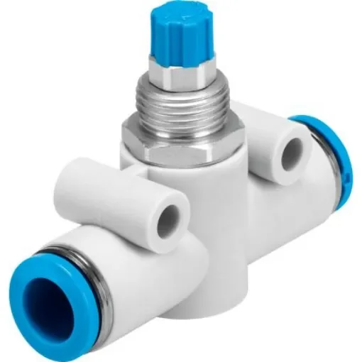 Festo GR Series Flow Valve, 193970 - GR-QS-8 product image