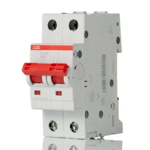 ABB 2P Pole Isolator Switch - 40A Maximum Current - 2CDD282101R0040  SD202/40 product image