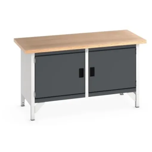 Bott 41002022.19V Sheet Steel Workbench, 200kg Max Load, Adjustable Height, 840mm x 1500mm x 750mm product image