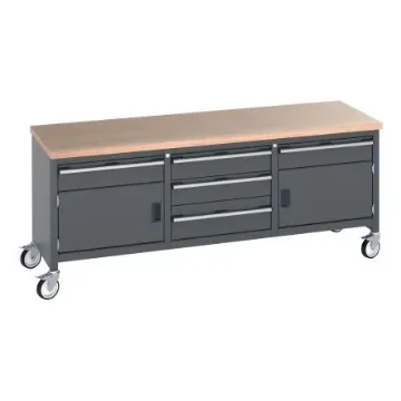 Bott 41002133.77v Portable Sheet Steel Workbench, 375kg Max Load, 840mm x 2000mm x 750mm product image