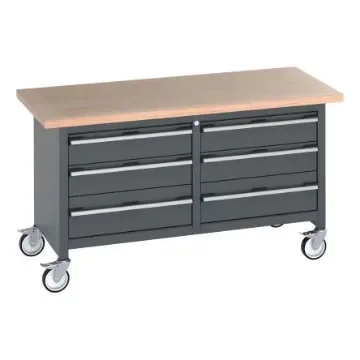 Bott 41002106.77v Portable Sheet Steel Workbench, 450kg Max Load, 840mm x 1500mm x 750mm product image