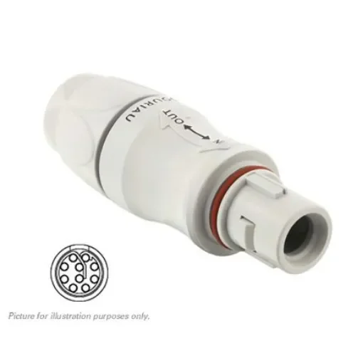 Souriau Sunbank by Eaton Circular Connector, 10 Contacts, Cable Mount, Plug, Male, IP68, JMX Series - JMXFH1G10MSUDSU product image