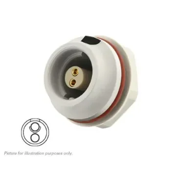 Souriau Sunbank by Eaton Circular Connector, 2 Contacts, Front Mount, Socket, Female, IP68, JMX Series - JMXHH1G02FSUDSU product image