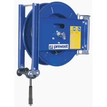 PREVOST Wall Mounted 20m Air Hose Reel, 10mm Inner Diameter, 14mm Outer Diameter, 660L/min Flow Rate - DMO 1020N product image