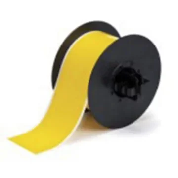 Brady B-7569 Vinyl Yellow Label Roll, 1 Roll Qty - B30C-4000-7569-YL product image