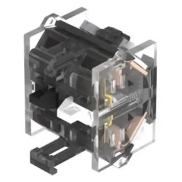 EAO Contact Block for Use with Series 04 Switches, 500V ac, 2NO - 704.910.3B product image