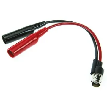 Pomona BNC Test Lead, 150V ac, Black, Red, 130mm Lead Length - 2630 product image