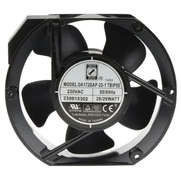 RS PRO Axial Fan, 230 V ac, AC Operation, 383.9m³/h, 29W, 120mA Max, IP55, 172 x 150 x 51mm - 1759789 product image