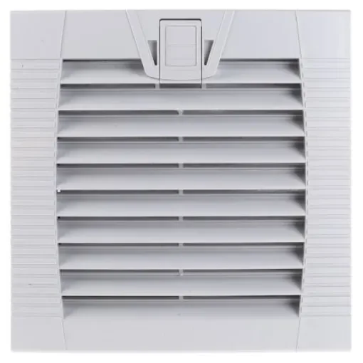 RS PRO Filter Fan, 230 V ac, AC Operation, 113.8m³/h Filtered, 180.1m³/h Unimpeded, IP54, IP55, 156 x 156mm - 1759804 product image