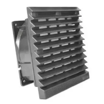 RS PRO Filter Fan, 230 V ac, AC Operation, 113.8m³/h Filtered, 180.1m³/h Unimpeded, IP54, IP55, 148.5 x 148.5mm - 1759805 product image