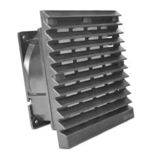 RS PRO Filter Fan, 230 V ac, AC Operation, 113.8m³/h Filtered, 180.1m³/h Unimpeded, IP54, IP55, 148.5 x 148.5mm - 1759805 product image