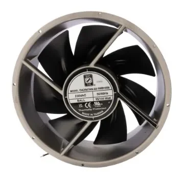RS PRO Axial Fan, 230 V ac, AC Operation, 1699m³/h, 105W, IP56, 254 x 254 x 89mm - 1759827 product image
