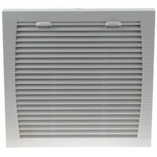 RS PRO Filter Fan, 230 V ac, AC Operation, 611.6m³/h Filtered, 1019.4m³/h Unimpeded, IP54, IP55, 317 x 317mm - 1759831 product image