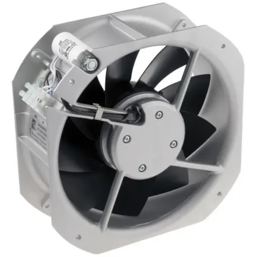 RS PRO Axial Fan, 230 V ac, AC Operation, 1019.4m³/h, 80W, 0.35A Max, IP55, 225 x 225 x 80mm - 1759835 product image
