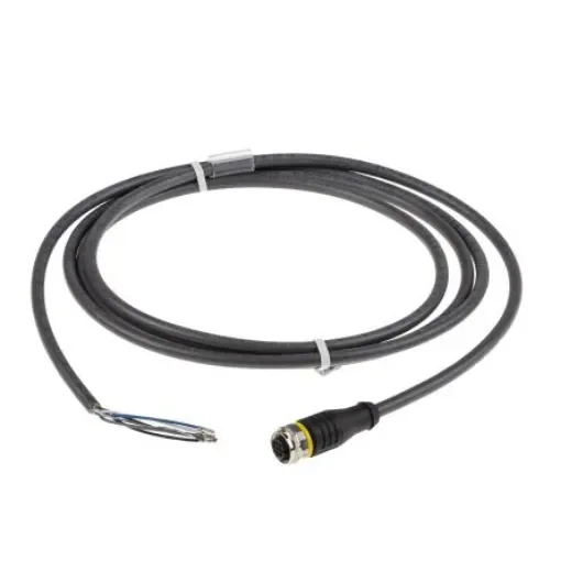 Turck Straight Female 5 way M12 to Unterminated Sensor Actuator Cable, 2m - RKS4.5T-2/TXL product image
