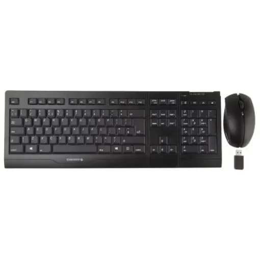 Cherry B.Unlimited 3.0 Wireless Keyboard and Mouse Set, QWERTY (UK), Black - JD-0410GB-2 product image