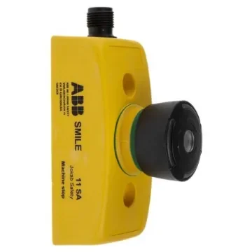 ABB Jokab Smile 11 SA Series Black Illuminated Twist Release Push Button, IP65 - 2TLA030051R0900  Smile 11 SA product image