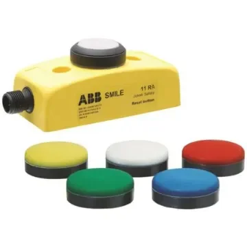 ABB Jokab Smile 11 RA Series Twist Release Illuminated Emergency Stop Push Button, Panel Mount, 1NO, IP65 - 2TLA030053R0000  Smile 11 RA product image