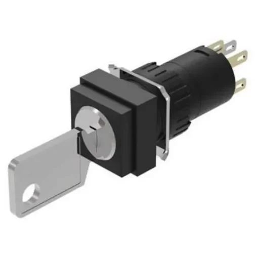 EAO IP65 Keylock Switch, NC/NO, 5 A 2-Way Standard-Key - 51-255.022D product image
