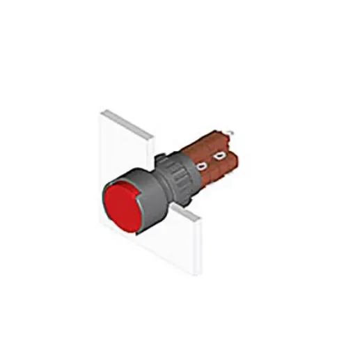 EAO Illuminated Push Button Switch for Use with Series 51 Switches - 51-272.0252 product image