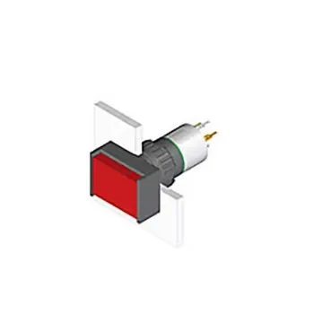 EAO Illuminated Push Button Switch for Use with Series 51 Switches - 51-461.036 product image