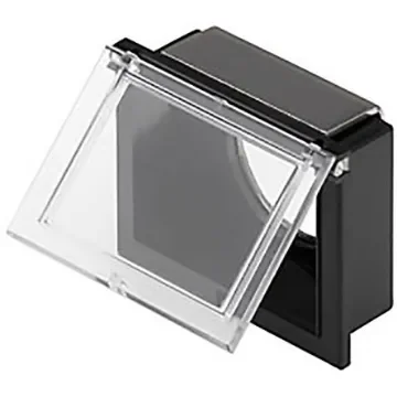 EAO Transparent Push Button Flip Guard for Use with Series 61 Switches, 30 x 24mm - 61-9922.0 product image