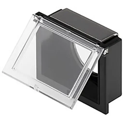 EAO Transparent Push Button Flip Guard for Use with Series 61 Switches, 30 x 24mm - 61-9922.0 product image