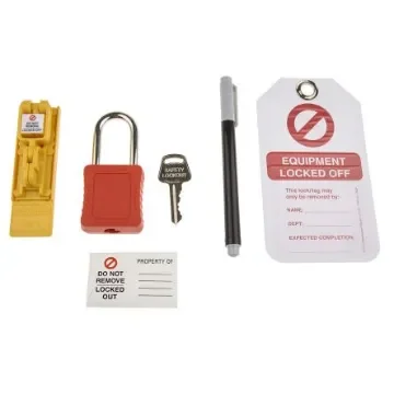 Martindale 1-Lock ABS, Polycarbonate Lockout Kit - LOKKIT6 product image