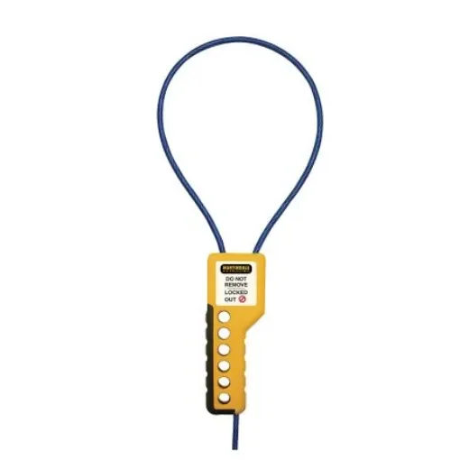 Martindale 6-Lock Lockout Cable, 9mm Attachment - CABLOK3BL product image