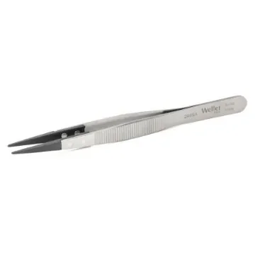 Weller Erem 130 mm, Stainless Steel, Pointed, ESD Tweezers - 249SA product image