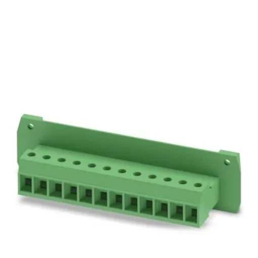 Phoenix Contact, 7.62mm Pitch, DFK-PC 4/12-GF-7.62, 12 Way, Pluggable Terminal Block, Feed Through Header, Cable Mount, - 1840654 product image