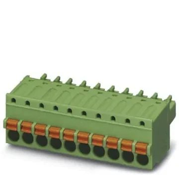 Phoenix Contact, 3.81mm Pitch, FK-MCP 1.5/16-ST-3.81, 16 Way, , Pluggable Terminal Block, Plug, Cable Mount, Spring - 1851180 product image