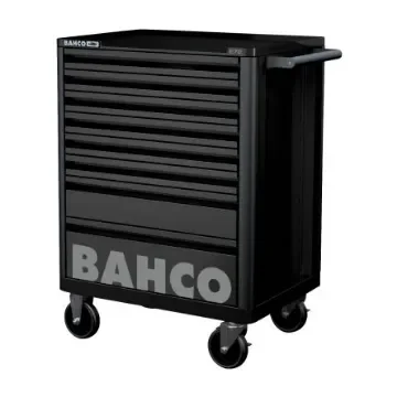 Bahco 8 Drawer Solid Steel Wheeled Tool Trolley - 1472K8BLACK product image