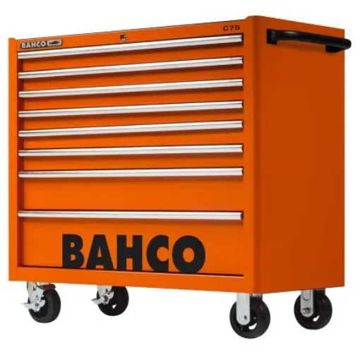 Bahco 8 Drawer Solid Steel Wheeled Tool Trolley - 1475KXL8 product image