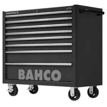 Bahco 8 Drawer Solid Steel Wheeled Tool Trolley - 1475KXL8BLACK product image