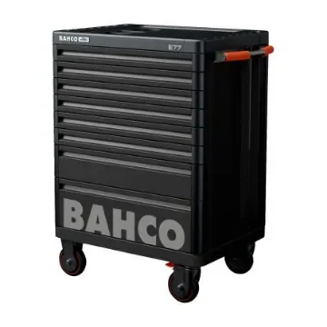 Bahco 8 Drawer Solid Steel Wheeled Tool Chest - 1477K8BLACK product image
