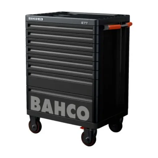 Bahco 8 Drawer Solid Steel Wheeled Tool Chest - 1477K8BLACK product image