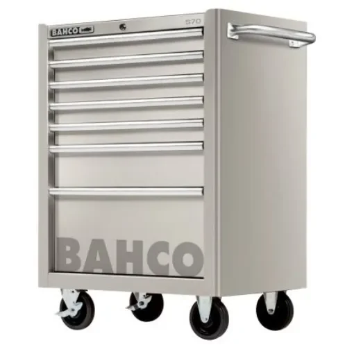 Bahco 7 Drawer Stainless Steel Wheeled Tool Chest - 1470K7SS product image