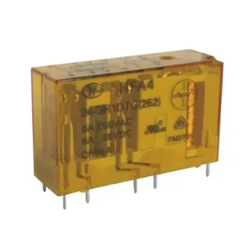Hongfa Europe GMBH Surface Mount Force Guided Relay, 24V dc Coil Voltage, 1 Pole, DPDT - HFA4/24-2H2DTGF product image