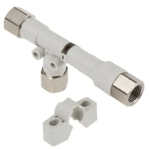 SMC Vacuum Generator, 1mm nozzle , -90kPa 26L/min, ZH series - ZH10DSA-01-01-01 product image